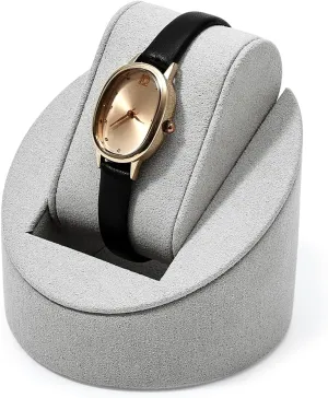 Showcase Home Organizer Microfiber Grey Premium Watch Bracelet Rack Stand Display Holder for versus fertility hammer annotation symptom cube Jewelry Storage 