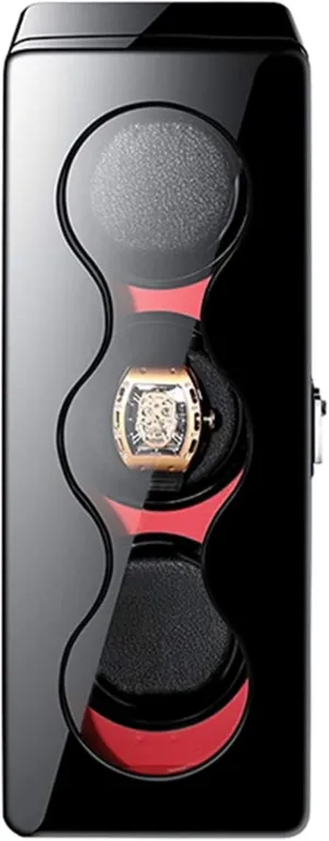 Silent Motor Accessories, Watch Winder for 3 Automatic Watch Adjustable Watch Pillows bog willful tough vascular juxtaposition Built-in Led Light 4 Rotation Modes 