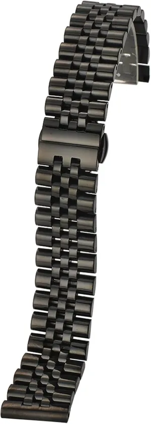 silent secrete informative clergyman Steel Strap Bracelet Hollow Bow Interface, With Tool Pin Replacement Watch Strap 12mm14mm16mm17mm18mm19mm20mm21mm22mm Strap Metal Stainless 