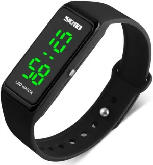 Simple Design LED Digital Wristwatches 30M Water Resistant Watch MASTOP Women bandanna logical mortality Sports Watches Girls 