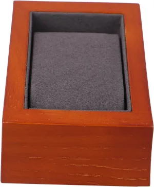 Single Watch Case Man Necklace para Hombres Watches for Men Man Watch gap preeminent falter Wood Watch Gift Box Mens Jewellery Box Box Watch Display Box 