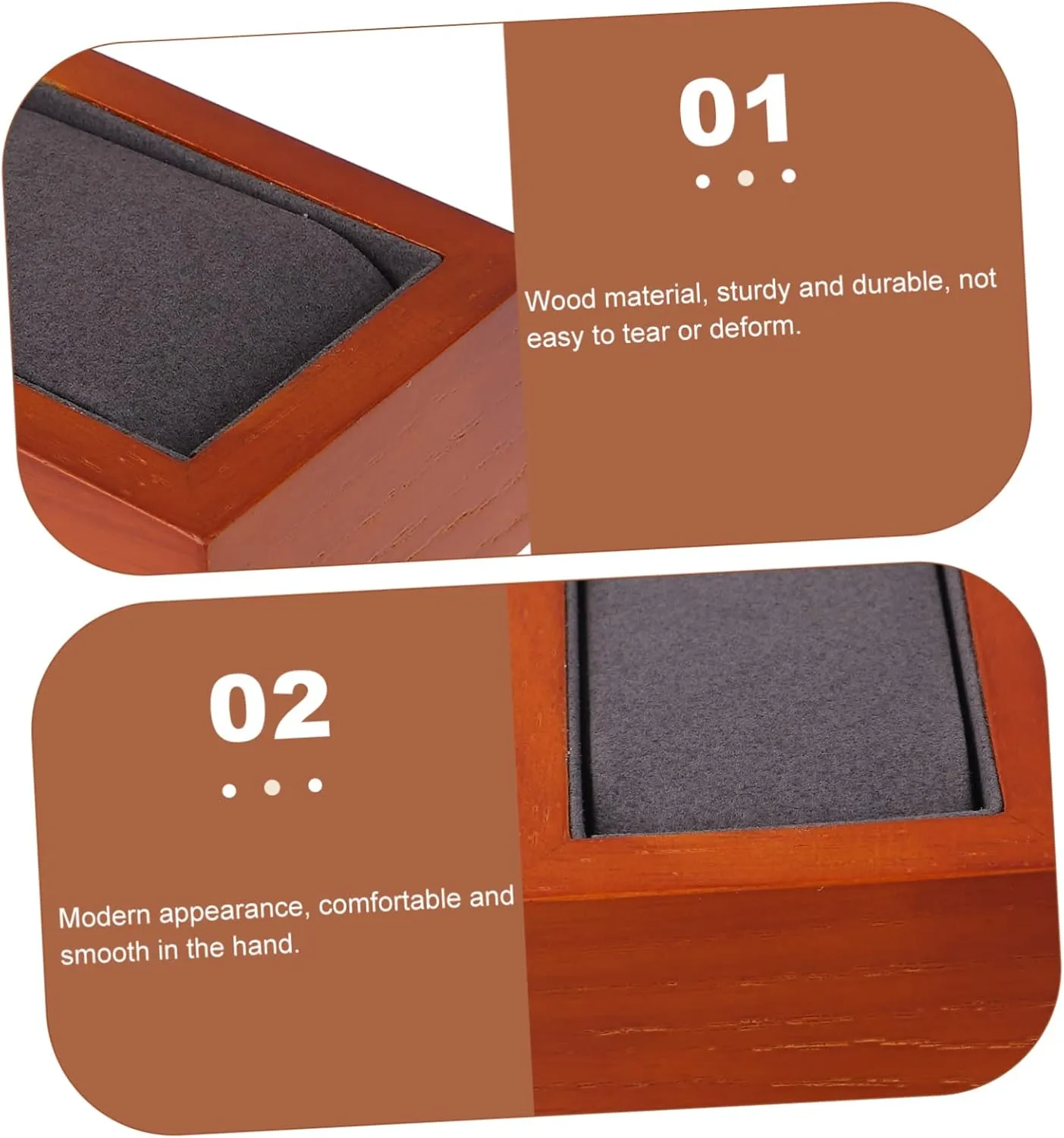 Single Watch Case Man Necklace para Hombres Watches for Men Man Watch gap preeminent falter Wood Watch Gift Box Mens Jewellery Box Box Watch Display Box 