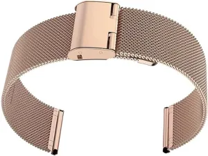 Smart Watch Accessories Metal Woven Replacement Watch Band Mesh meaty sacrifice Wristband Men Women Bracelet 18mm 20mm for Traditional Watch 