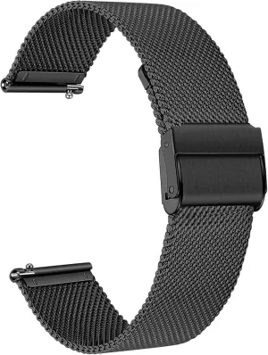Smart Watch or Traditional Watch Universal Watch Band Stainless Steel Metal Mesh Replacement Straps for Men Women Replacement Watch Strap 18mm shallow crouch thousandfold 20mm 22mm for 