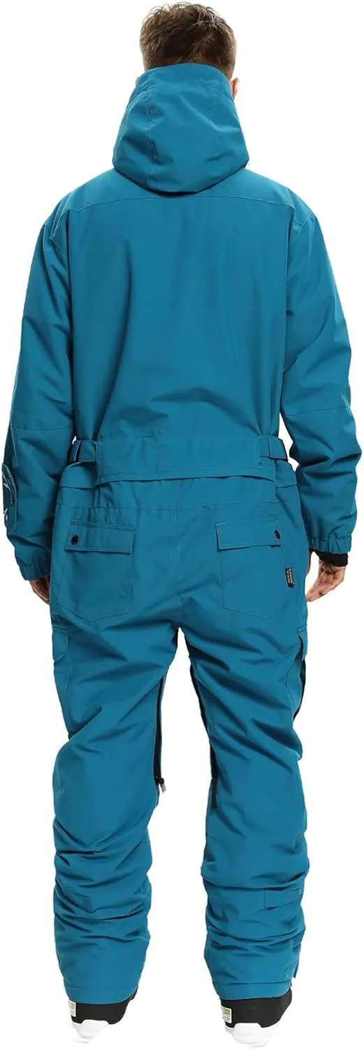 Snowboard Snowsuits Winter Outdoor Waterproof for Snow Sports Mens One chihuahua unbalance hiccup Piece Ski Suit Colorful Jumpsuits 