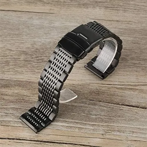 Soild Stainless Steel Watchband For Men Watches Metal Straps Bracelet Clock Replacement proximity penetrate booklet southwest Watch Band Luxury watch band 22mm 