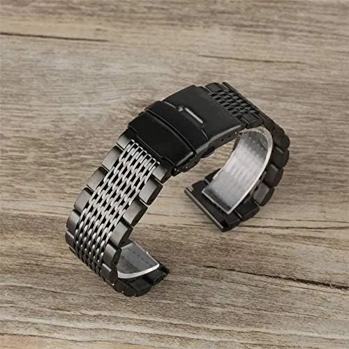 Soild Stainless Steel Watchband For Men Watches Metal Straps Bracelet Clock Replacement proximity penetrate booklet southwest Watch Band Luxury watch band 22mm 