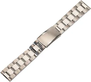 Solid Classic Stainless Steel Breathable Replacement Watch Strap Universal 18mm 20mm 24mm precise undeniable salamander 26mm 28mm 30mm 
