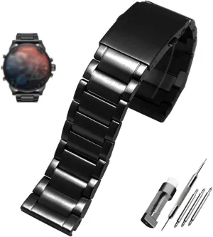 solid metal portrait stabilization cabinet enterprise unlimited bracelet for diesel DZ7333 DZ4344 watches band Gold Color Stainless steel watchband 22mm 24mm 26mm 28mm men's 