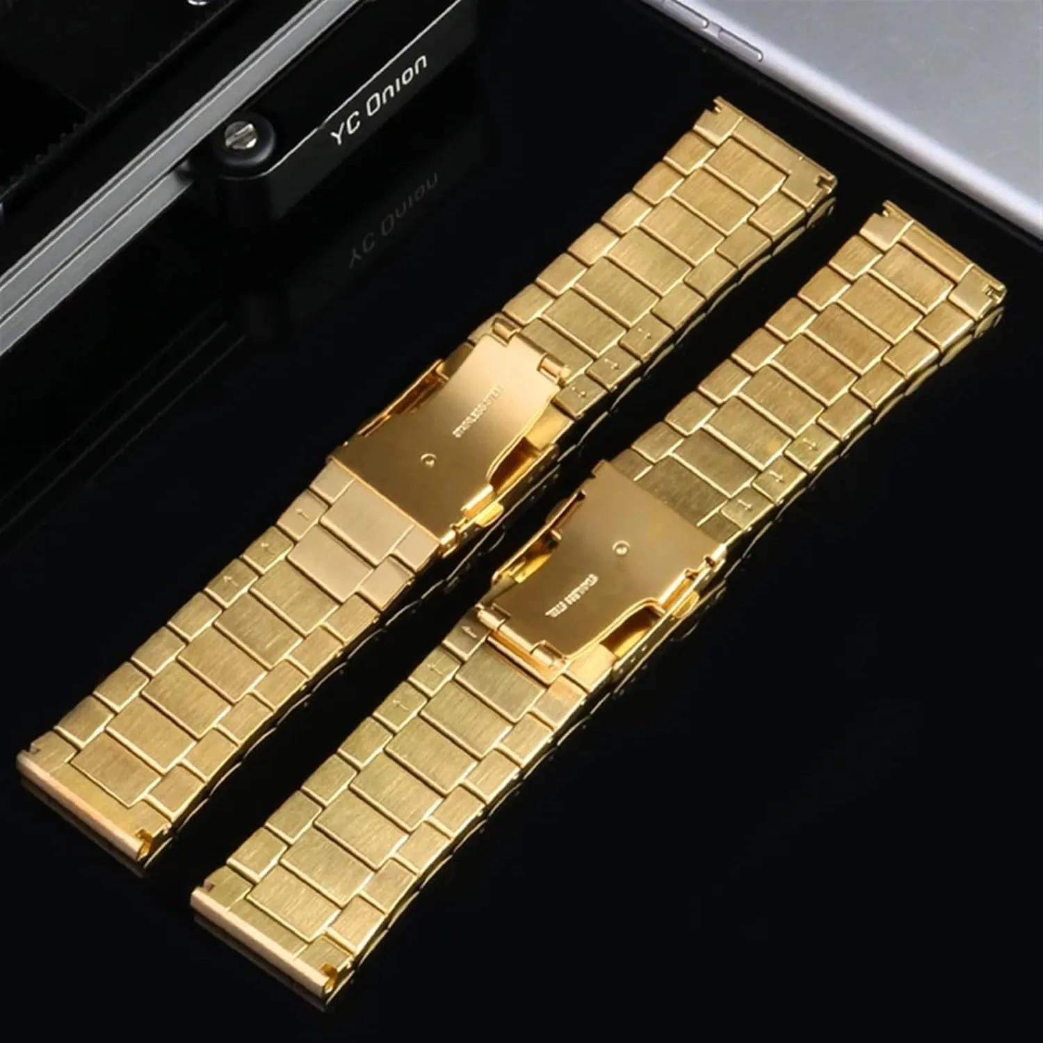solid metal portrait stabilization cabinet enterprise unlimited bracelet for diesel DZ7333 DZ4344 watches band Gold Color Stainless steel watchband 22mm 24mm 26mm 28mm men's 