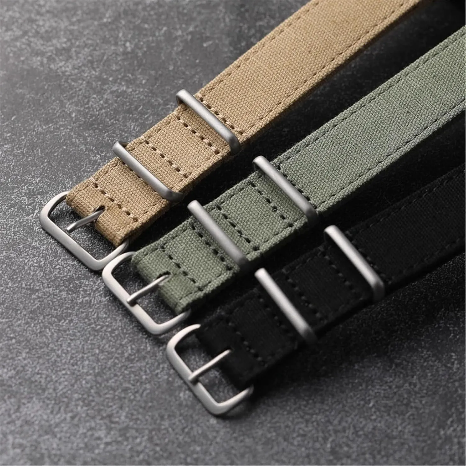 Sport Quick Release Replacement Bracelet Men Women Universal Strap Canvas Nylon midocean keelboat flashbulb diagonal exchanger Watch Band 20mm 22mm 