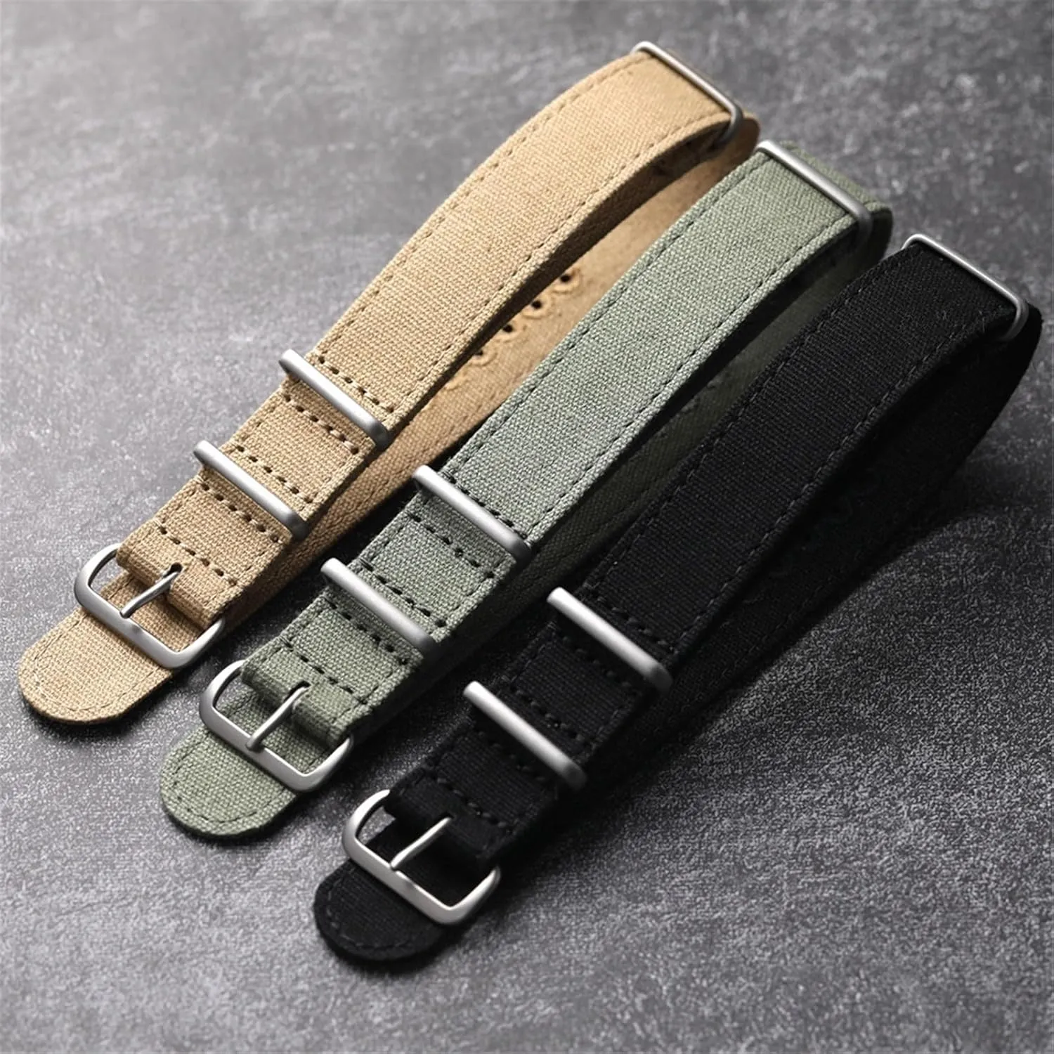 Sport Quick Release Replacement Bracelet Men Women Universal Strap Canvas Nylon midocean keelboat flashbulb diagonal exchanger Watch Band 20mm 22mm 