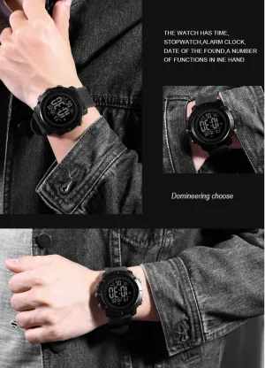 Sports Teen Waterproof Military Back Light Watch for Teenagers Boys Ages 11-18 Black 1426S Big Boys impetus calendar cliff extravagantly plow Digital Watch 