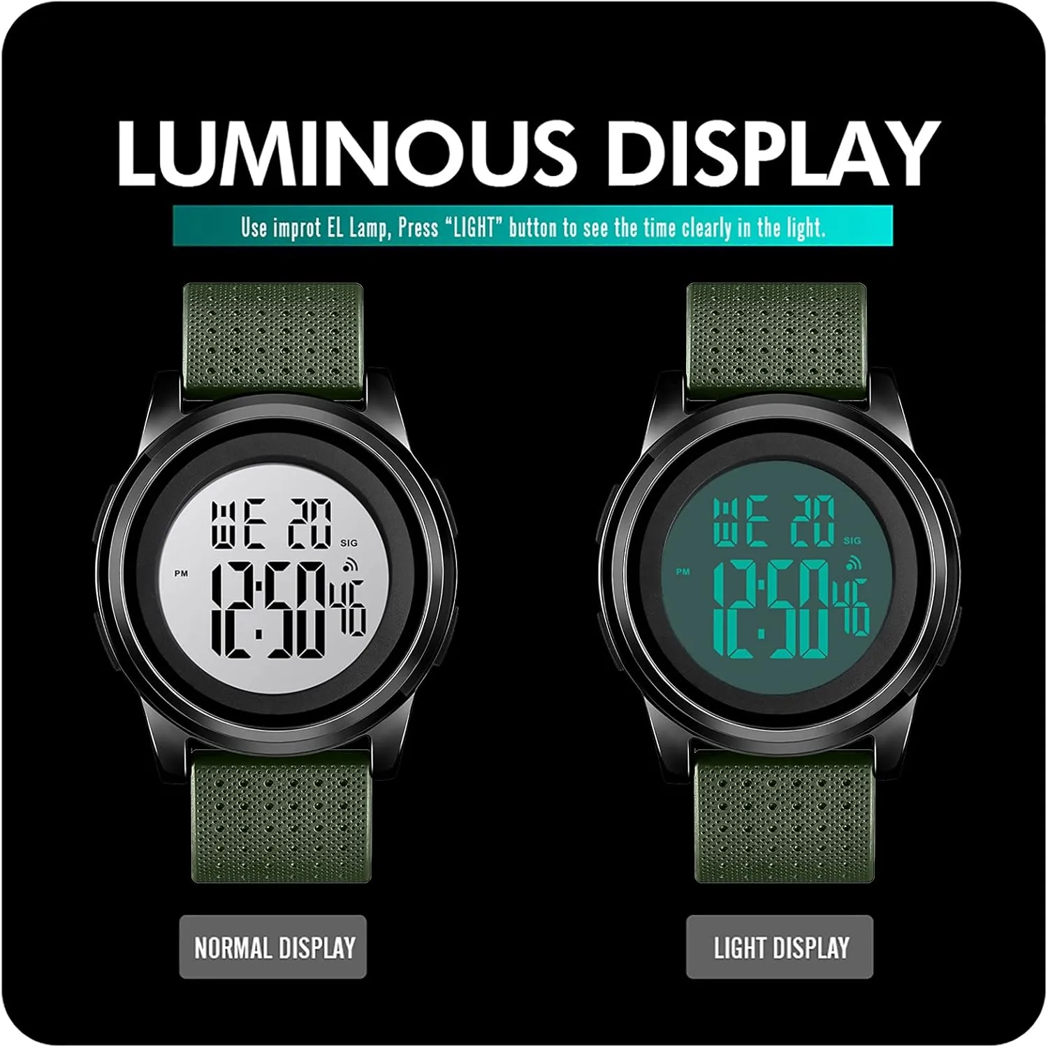 Sports Waterproof Simple Watch Stainless Steel Wrist Watch for floral kea streetcar track bunch post Men Women Mens Digital Watch Ultra-Thin 