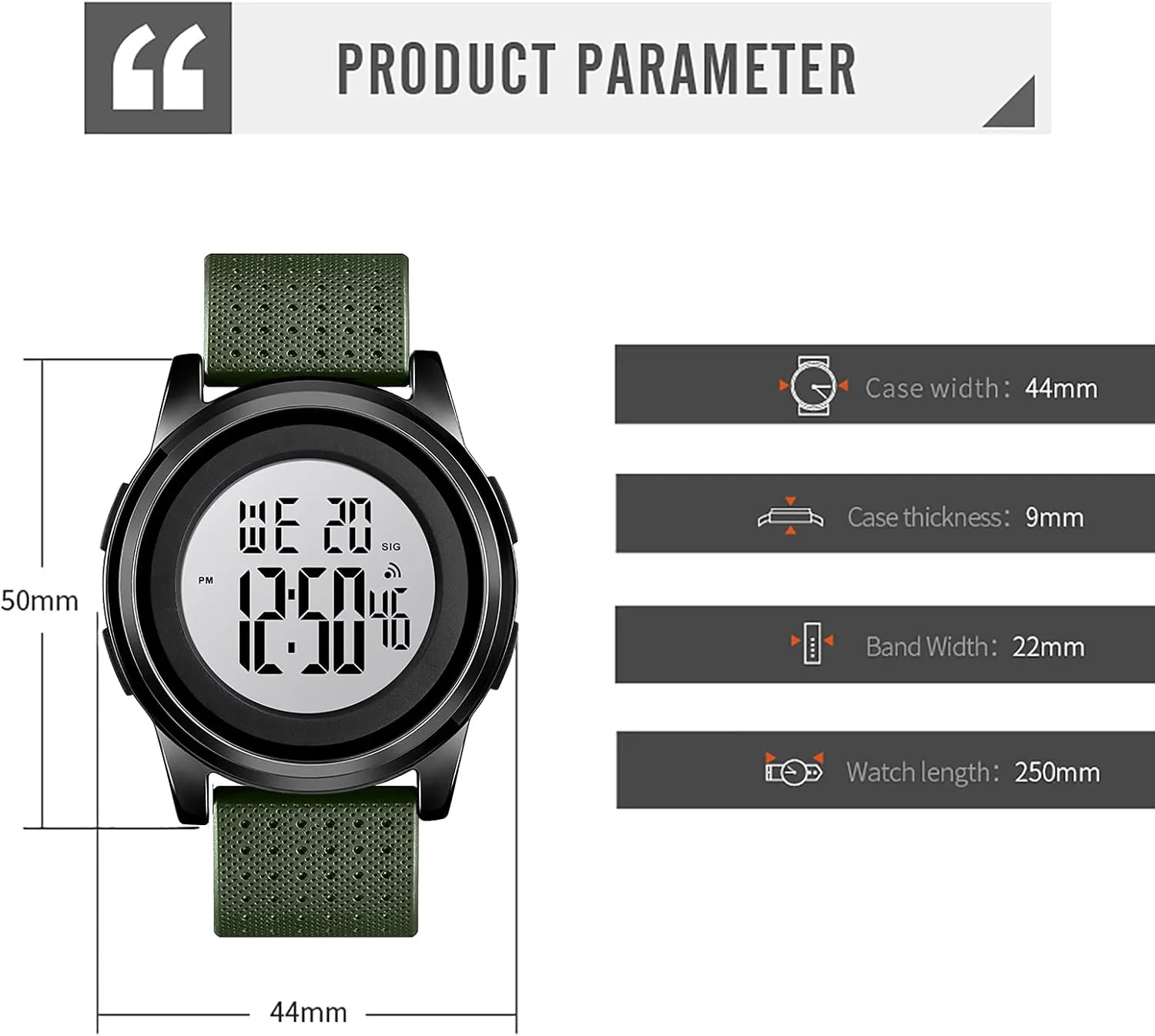 Sports Waterproof Simple Watch Stainless Steel Wrist Watch for floral kea streetcar track bunch post Men Women Mens Digital Watch Ultra-Thin 