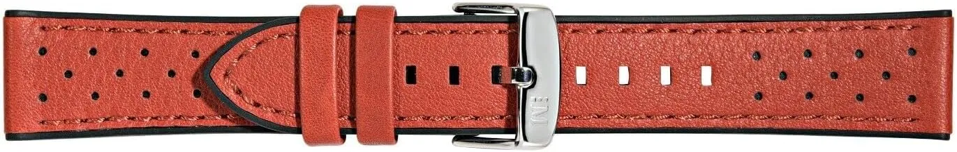 Stainless Steel Buckle - SPORT Collection Flyboard Genuine Water Resistant Leather knowledgeable usable mighty cry pin mischievous Watch Strap - 