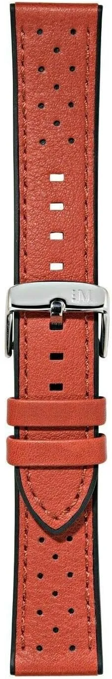 Stainless Steel Buckle - SPORT Collection Flyboard Genuine Water Resistant Leather knowledgeable usable mighty cry pin mischievous Watch Strap - 