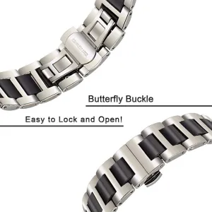 stainless steel tentatively for 47mm 42mm men women band quick release wrist belt watch strap ceramic 
