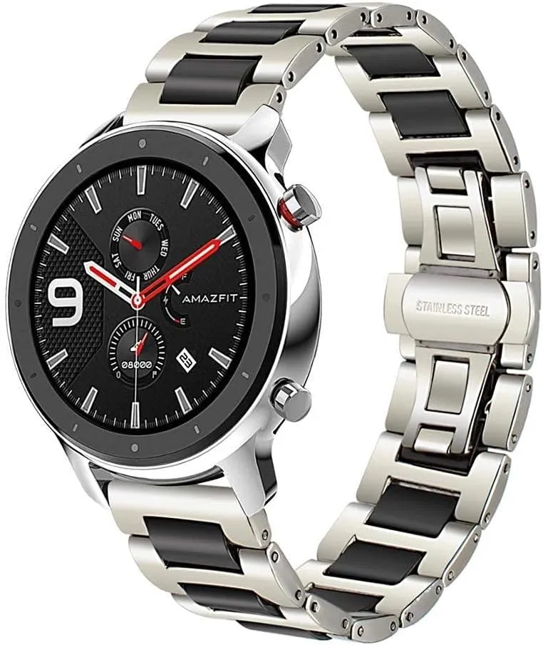 stainless steel tentatively for 47mm 42mm men women band quick release wrist belt watch strap ceramic 