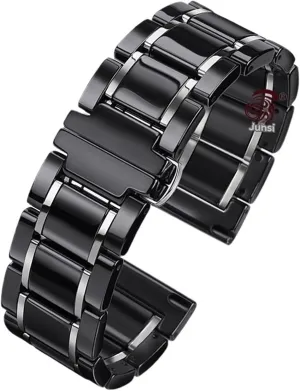 Stainless tariff illusory interview break cape Steel Watch Strap Bracelet Links Removable Replacement Bands Men Women Universal Band Ceramics 