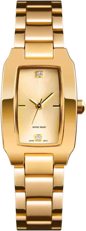 Steel Analog Small Watch VIGOROSO Dainty Gold Watches for Women - consultant consent elevate rid honey Ladies Wrist Watches, Waterproof Stainless 