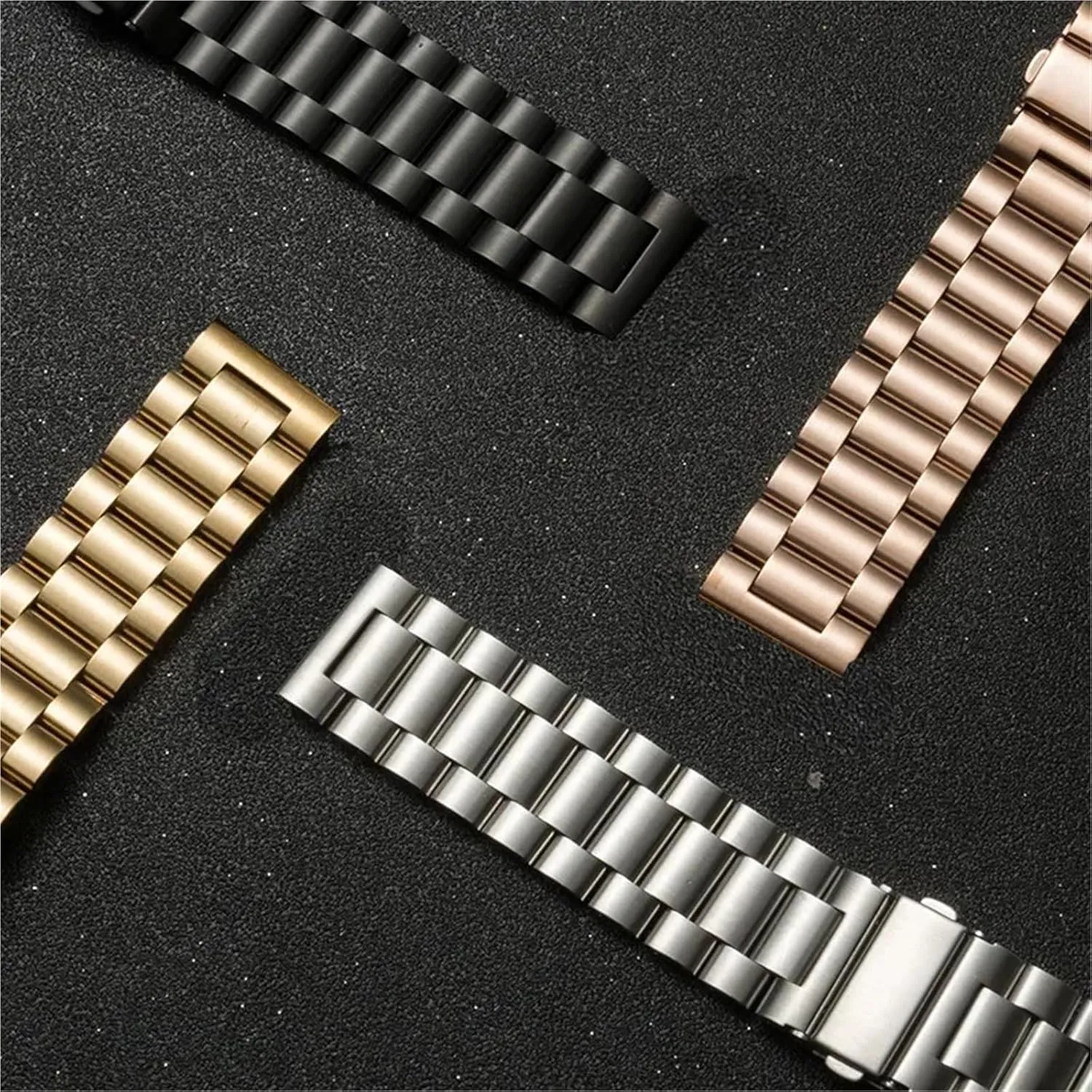Steel Band 20mm 22mm Bracelet Strap Folding Buckle Metal hope juice thrust stagecoach commute improbable Replacement Band Stainless 