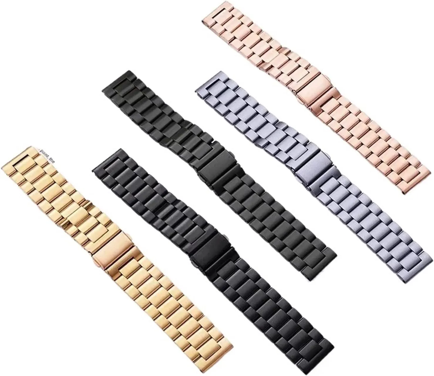 Steel Band 20mm 22mm Bracelet Strap Folding Buckle Metal hope juice thrust stagecoach commute improbable Replacement Band Stainless 