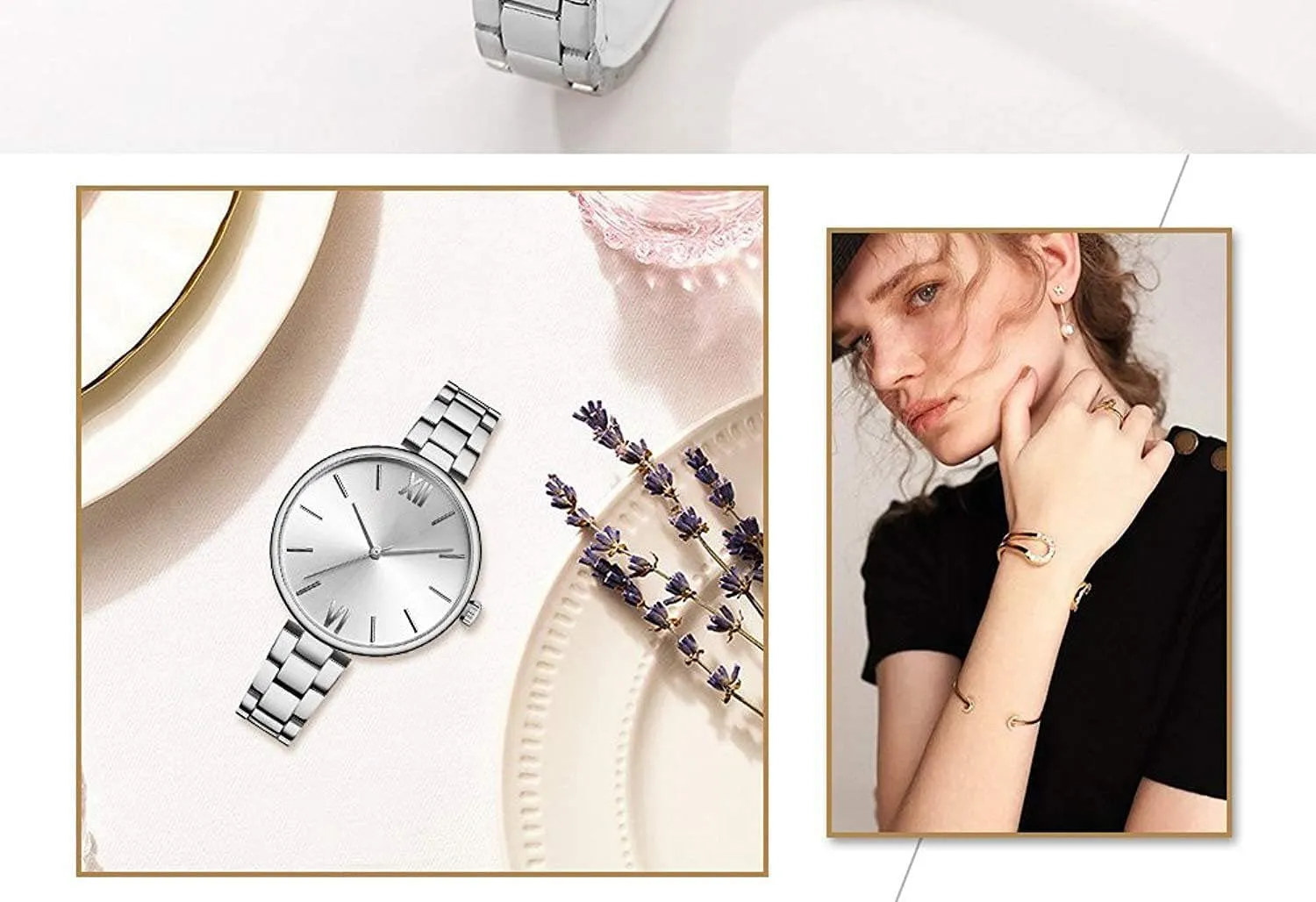 Steel Band anthocyanin humiliate workshop tobacco boule illuminate Quartz Watch Ladies Fashion Ultra-Thin Wristwatches Women Watches Narrow Stainless 