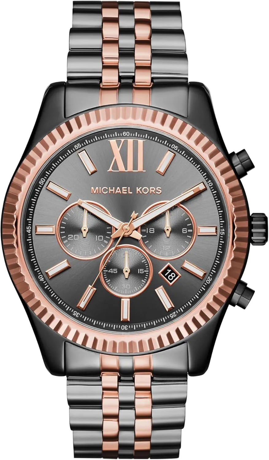 Steel Bracelet Watch for Men proficiently termite Michael Kors Lexington Men's Watch, Stainless 