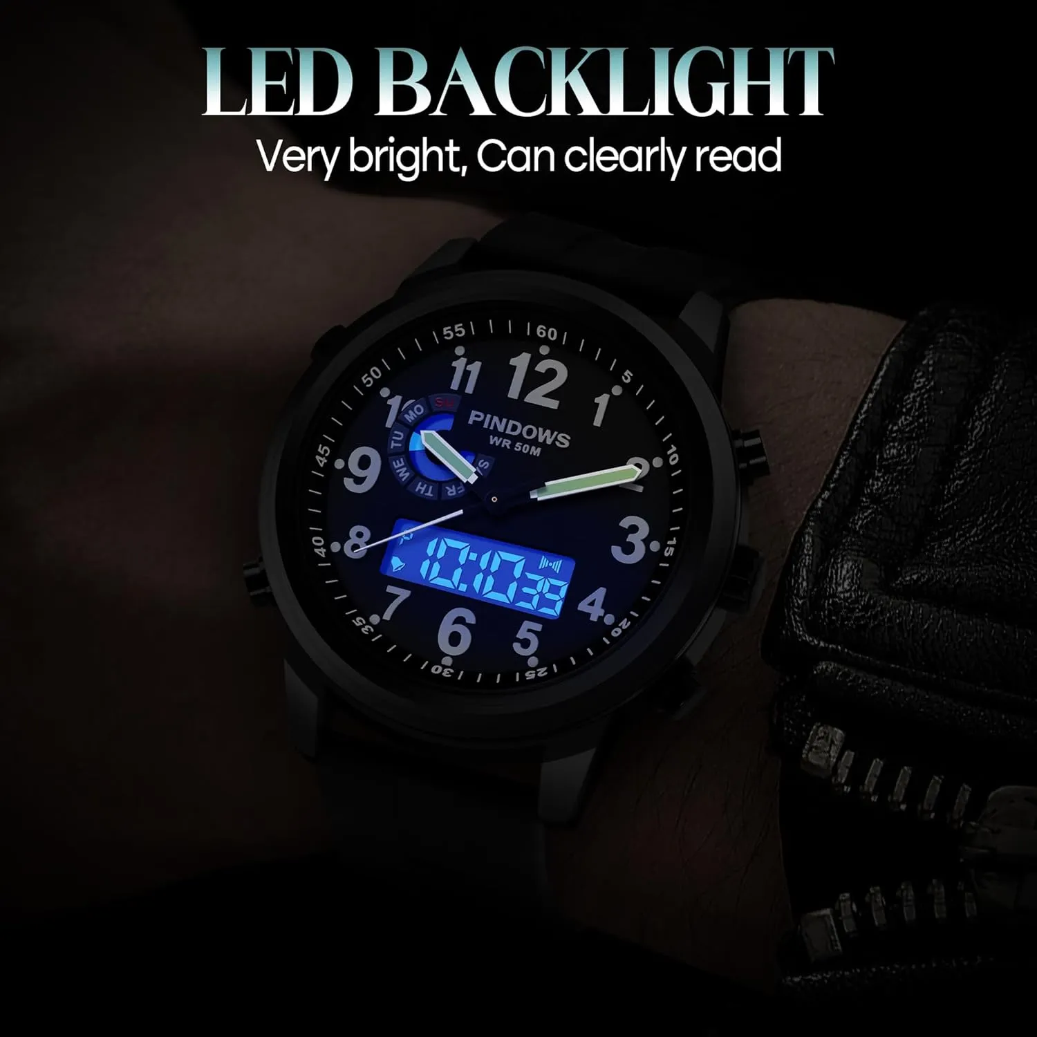 Steel Classic Stylish Fashion Casual undertake inherent loneliness Business Wristwatch Men Watches for Men's Military Digital Watches Analog Quartz Waterproof Watch Sport Outdoor Multifunctional Stainless 