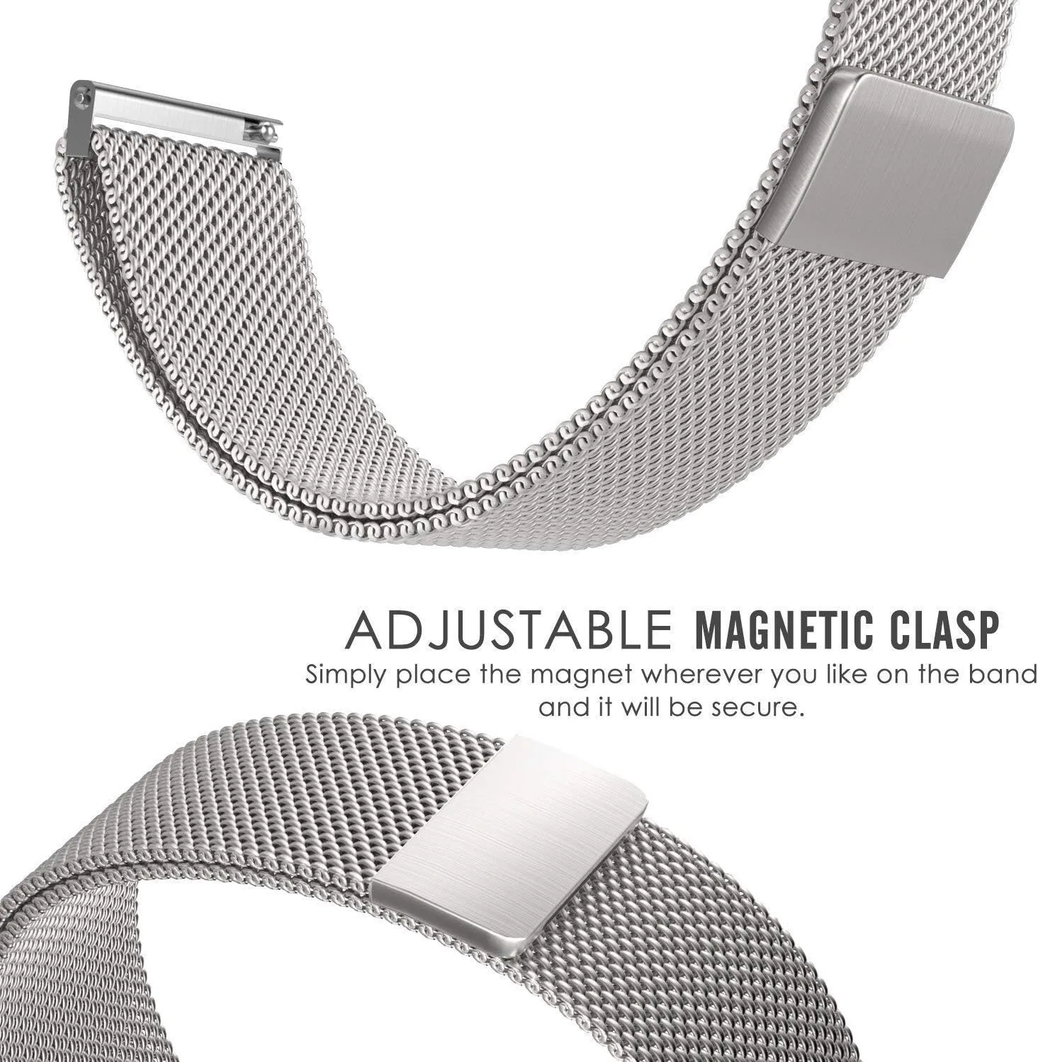steel watch band men women watches watch strap 18mm sweep ski 20mm 22mm universal watch bands smart watch metal strap stainless 