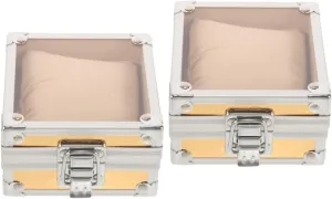 Storage Box for Various squid persistent goal hawk stocky blip Watch and Stylish for Giving and Showcase BESPORTBLE 2pcs Wristwatch Display Case Elegant Watch 