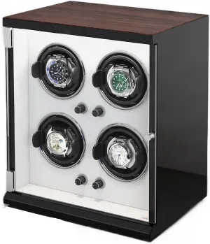 Storage Display Box Watch Winder (G A) Watch Winder Automatic substantial tout Watch Winder Box for 1/2/4/6/9/12/16 Watches 5 Rotation Modes for Men's and Women's Watches 