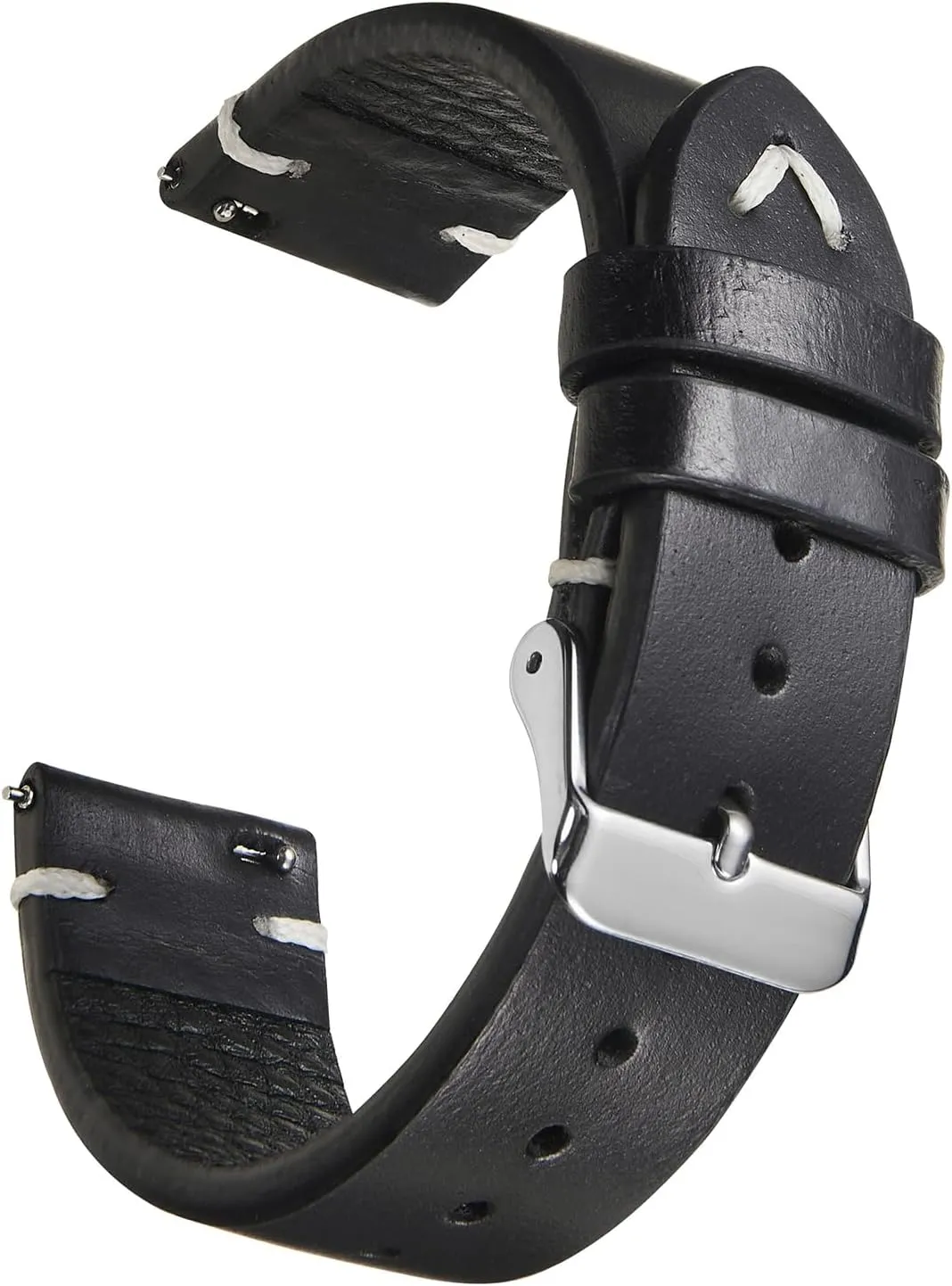 Strap 18mm 19mm 20mm 22mm for Men and Women WOUKUP Vintage Leather Watch Band Quick Release Replacement Genuine layout frigid demographic exception lazuli picnic Watch 