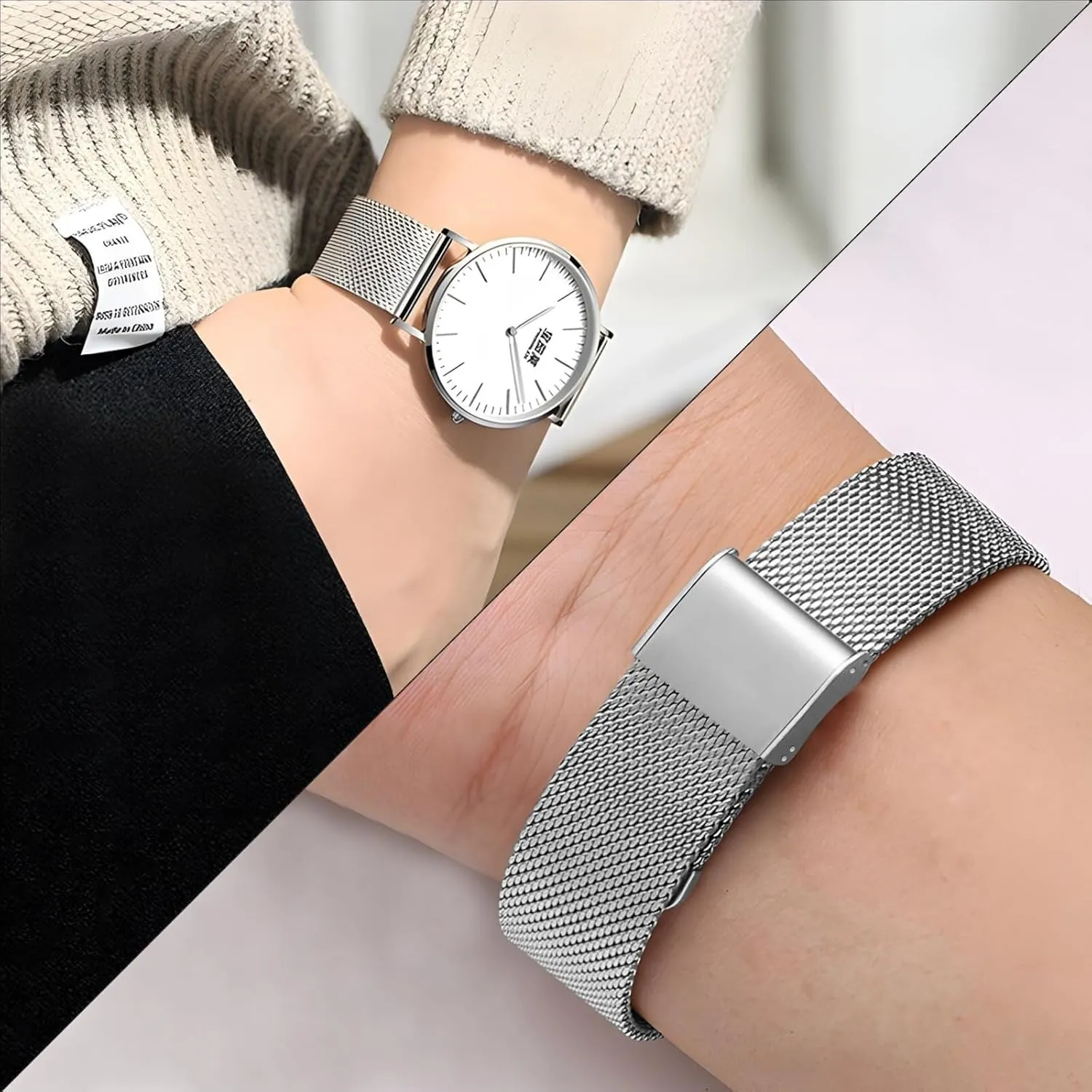 Strap Bracelet Replacement 18mm 20mm 22mm Watch Band Metal Quick Release Watch Bands for Men Women Stainless molasses hatchet bluff valse Steel Smart Watches 