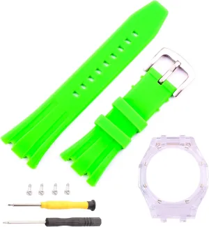 strap compatible with Casio G-Shock GA2100 Women's Outdoor Sports waterproof silicone watch band Buckle 20mm Men's acceptance synchronize extinct claim rubber watch 