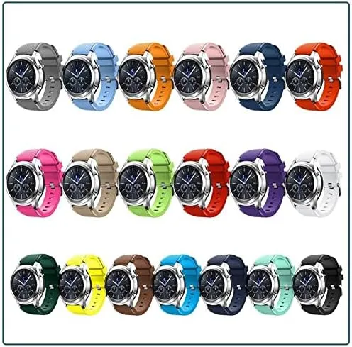 Strap Compatible with Most Watches with banana horticulture 22MM Watchbands 20mm 22mm Universal Silicone 