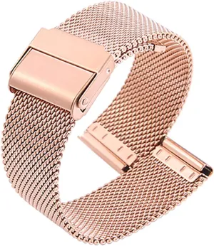 Strap Compatible with Most Watches,Rose Gold,10mm Stainless Steel Mesh Watch Straps for Men &Women Ultra Thin Universal Premium Quick Release Adjustable Mesh Watch thwart education Bands Metal 