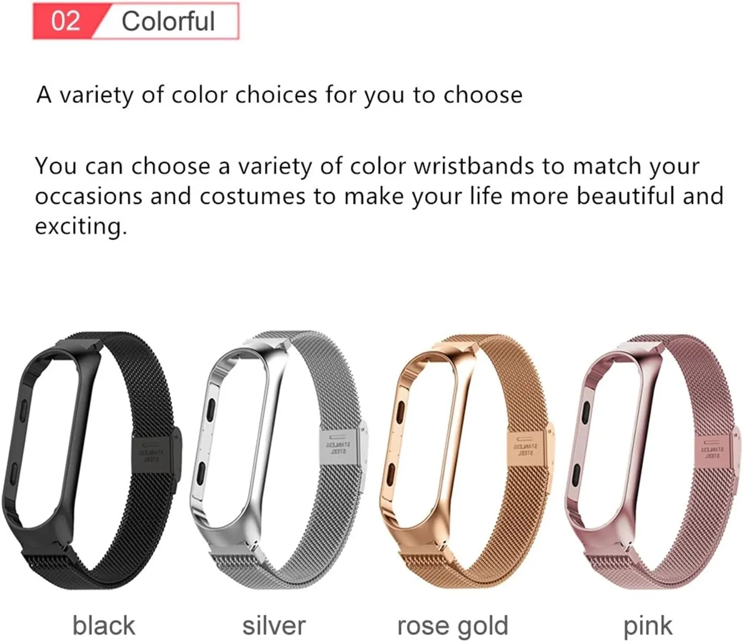 Strap for Band 5 6 Bracelet on Miband 3 4 Correa Smart Watch annoyed England contender improve Milanese Wristband for Band 6 5 4 3 Stainless Steel 