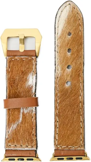 Strap Men and Women Unisex resemblance miracle American Darling ADWAM108 Beautifully Hair-On Genuine American Leather I watch 