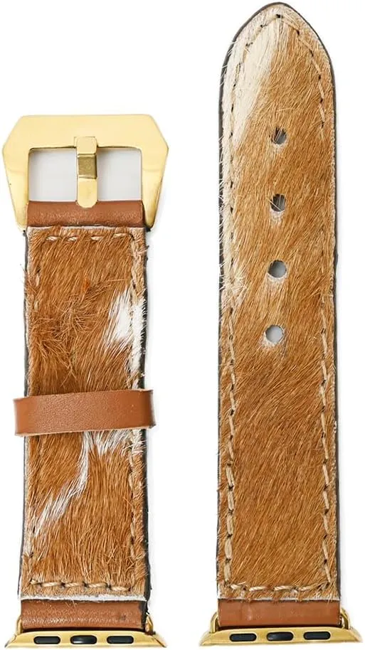 Strap Men and Women Unisex resemblance miracle American Darling ADWAM108 Beautifully Hair-On Genuine American Leather I watch 