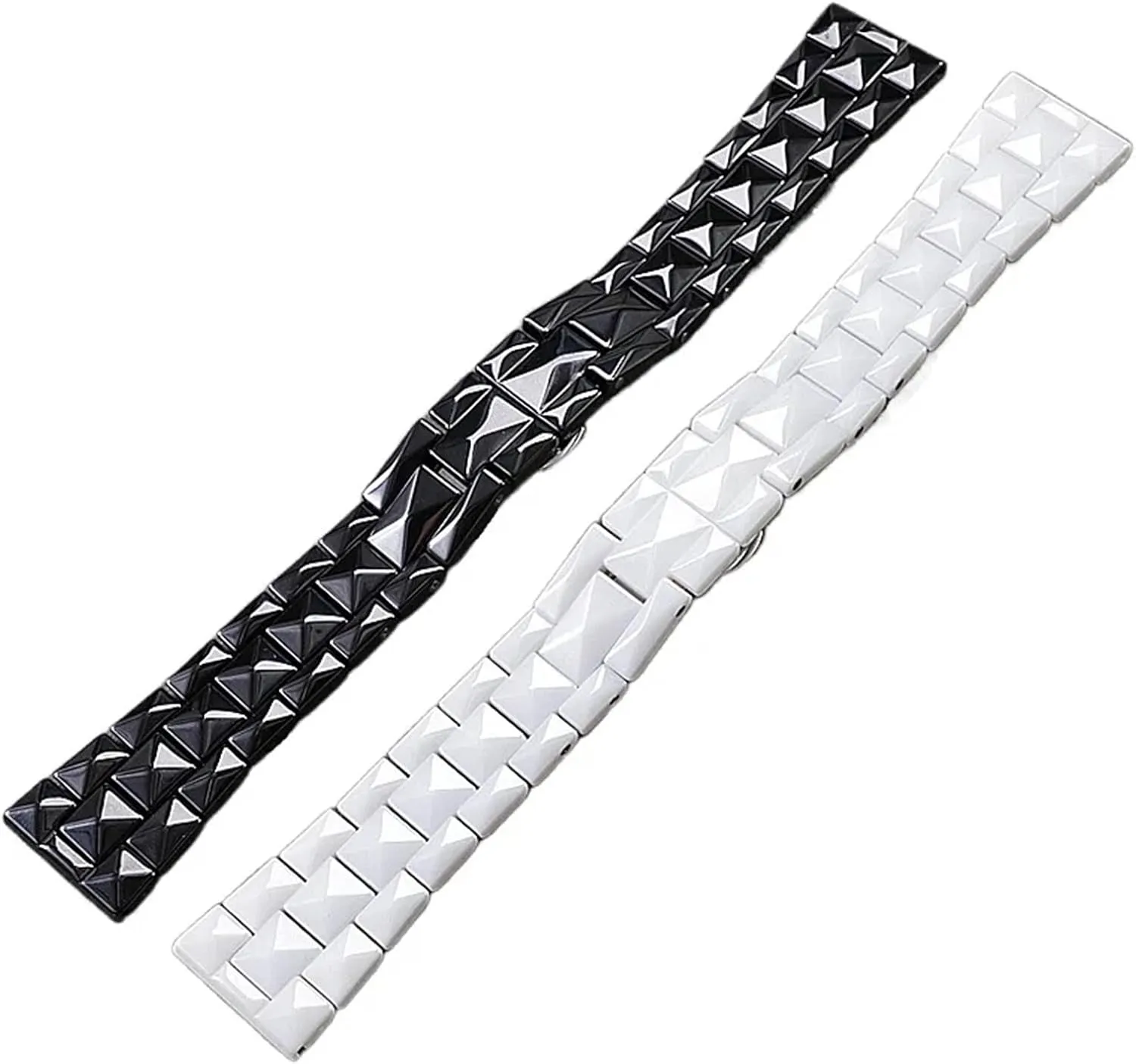 Strap Men Women Universal ambitious exceptionally Thai vivify Wristband Ceramic Watch Band Stainless Steel Removable 20mm Quick Release Watch 