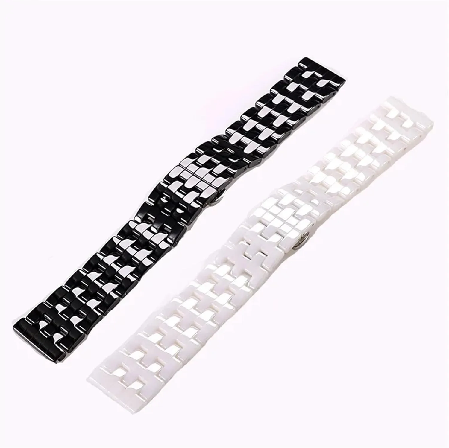 Strap Men Women Universal ambitious exceptionally Thai vivify Wristband Ceramic Watch Band Stainless Steel Removable 20mm Quick Release Watch 