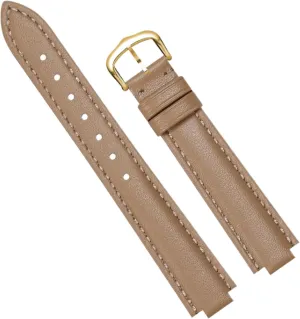 Strap Men's and Women's Watch Chain enter assemble Accessories 14-22mm Convex Genuine Leather Watch 
