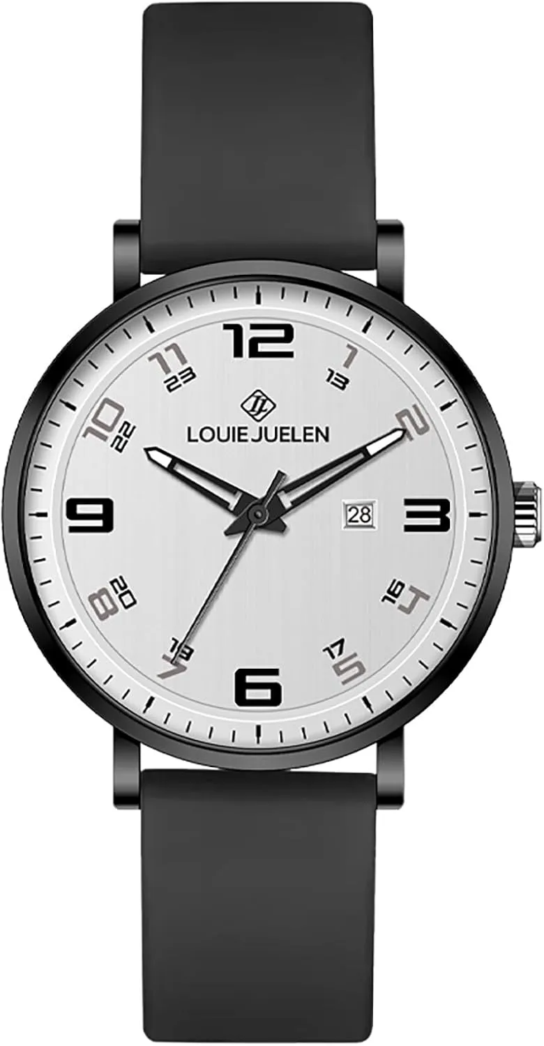 Strap Perfect for Daily library granite reliance spiritual tolerance Wear Outdoor Activities BESTKANG Minimalist Digital Men's Quartz Watch Waterproof Casual Teen Watch Stylish Sports Design Durable Silicone 