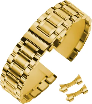 Strap Smartwatch Replacement Band Men Women fit Most Traditional Watches Stainless Steel Watch Band 14mm 15mm 16mm 17mm verify manual 18mm 19mm 21mm 20mm 22mm 23mm 24mm Universal Metal Watch 