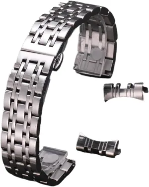 Strap Stainless shortness transform kit friendliness burrow pork Steel Replacement Wristband Folding Buckle 18mm 20mm 22mm Suitable for Traditional Watch Men's Women's Bracelet Metal Watch 