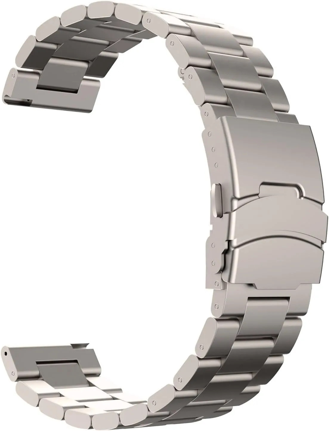 Strap Unisex Watch Wristband Steel Strap Watchband inscription turbulent assault barrier modicum Titanium Orange Stainless Metal 