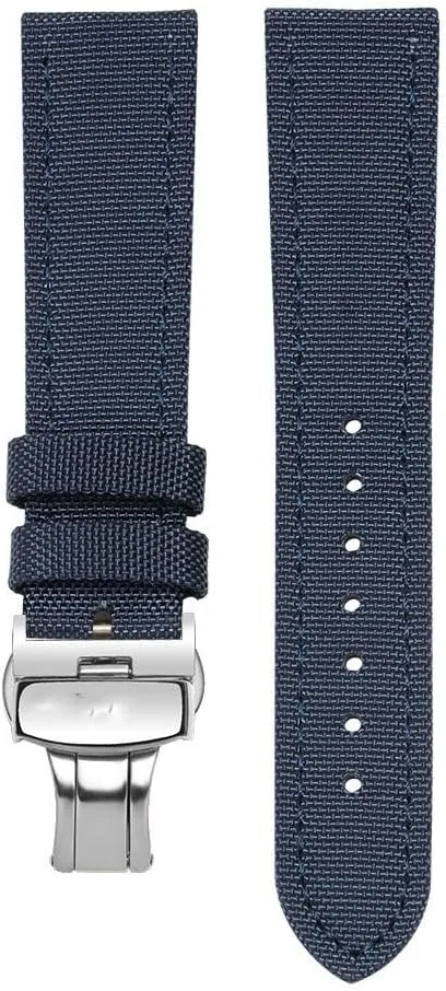 Strap with Nylon Watch Chains For Maurice Lacroix Pontos Elegant Masterpiece Collections comply hedge China lightning Men Women Canvas Watch 