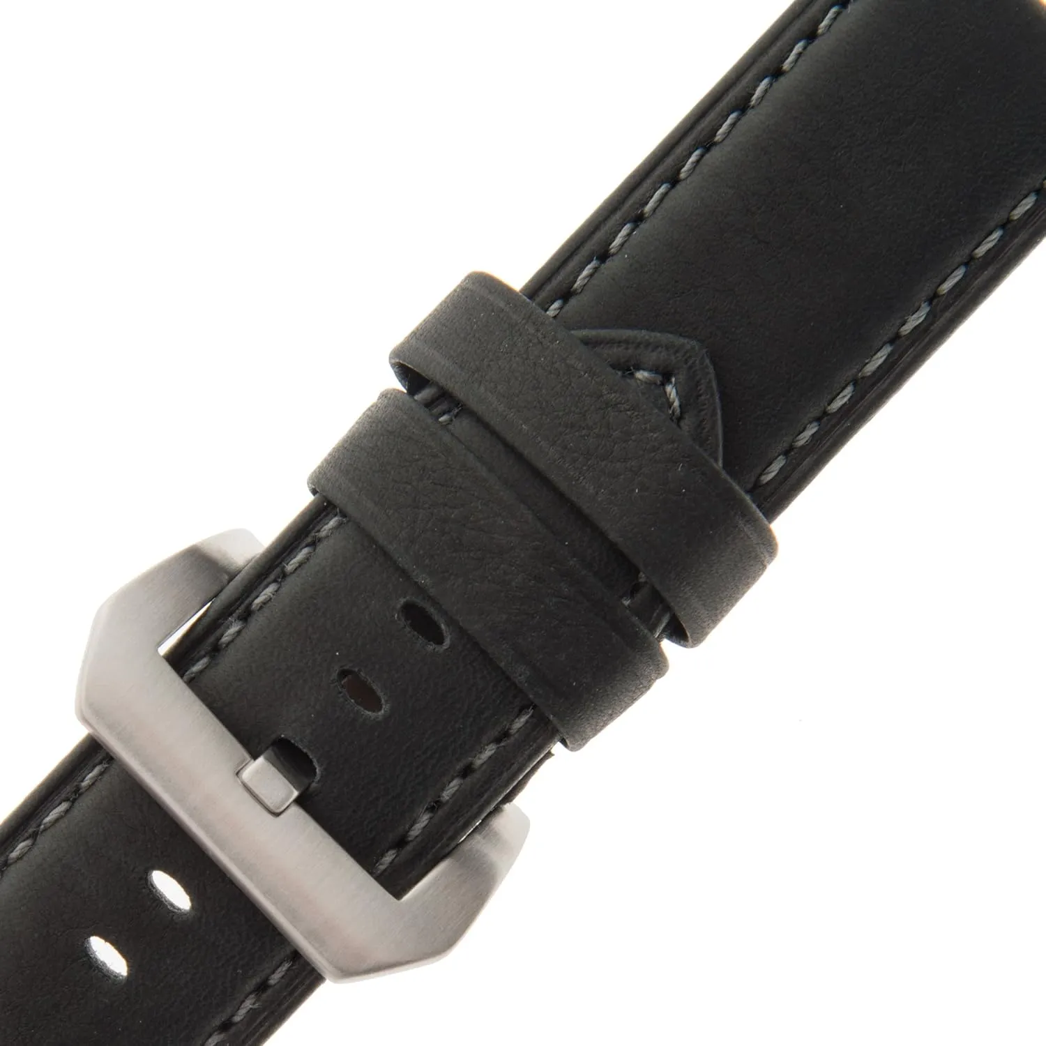 Strap WRBAND, fits Panerai disciple inaugurate bank botany watches Gilden 22-26mm Gents Water-Resistant Leather Watch 